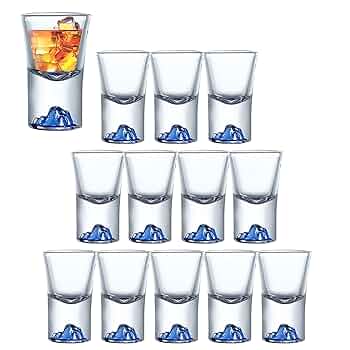 Amazon | GOWTHHRT ショットグラス クリアショットグラス 12個